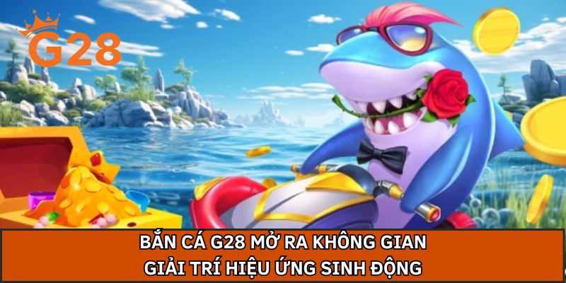 Bắn cá G28 mở ra không gian giải trí hiệu ứng sinh động