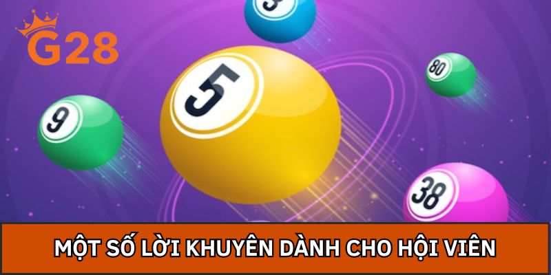 Một số lời khuyên dành cho hội viên