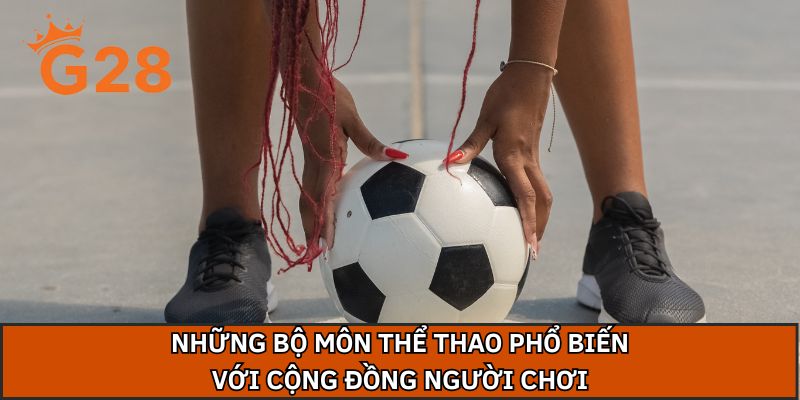 Những bộ môn thể thao phổ biến với cộng đồng người chơi